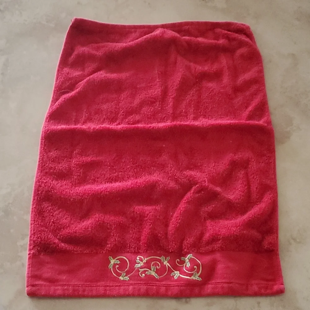 Christmas Holly Hand/Kitchen Towel